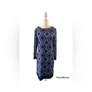 Micheal Kors dress blue print